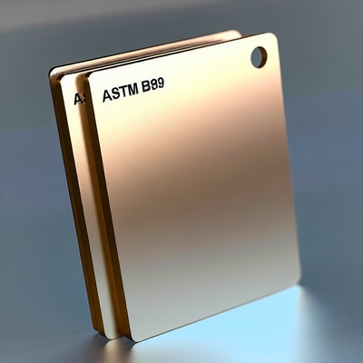 ASTM B898 티타늄 및 클래드 금속 제조를 위해 자동으로 닦은 청동 금속 판