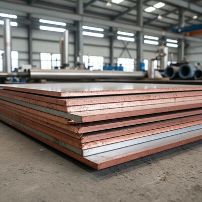 5086 클레이드 금속 등급 클레이드 강철판 제공 클레이딩 판 두께 2 ~ 12mm 화학 산업 및 해양을위한 완벽한