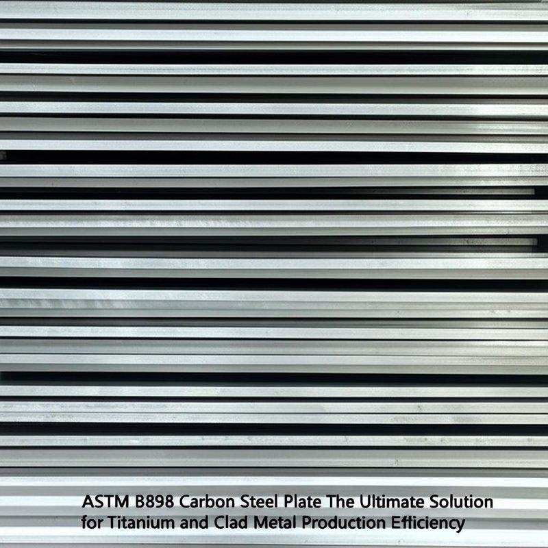 ASTM B898 탄소 강철 판 티타늄 및 클래드 금속 생산 효율을 위한 궁극적인 해결책